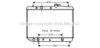 AVA QUALITY COOLING SU2086 Radiator, engine cooling